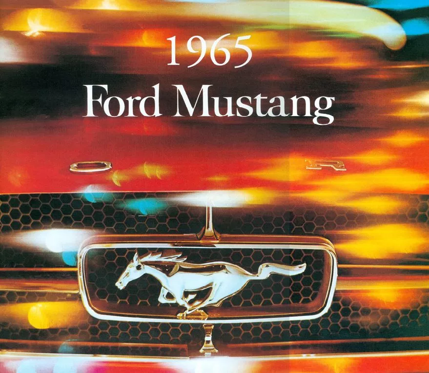 First Generation 1965 Ford Mustang Sales Brochure - 1965 Late - Auto Accessories of America