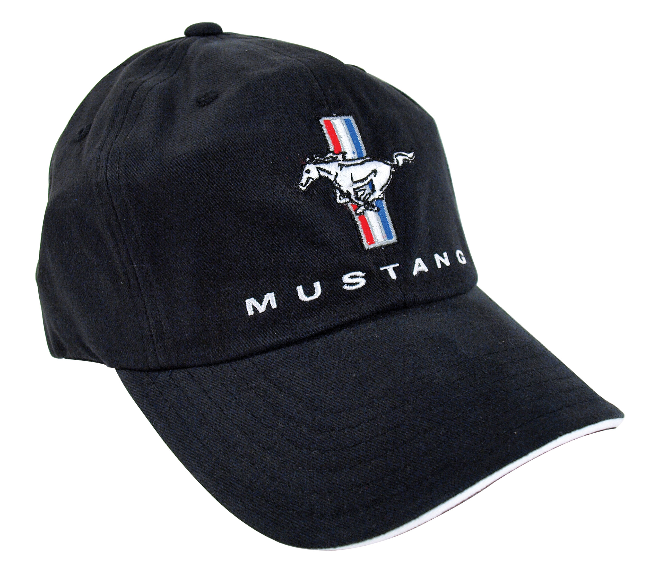 Hat Cap Licensed Ford Mustang Tri Bar Pony Vintage CF 