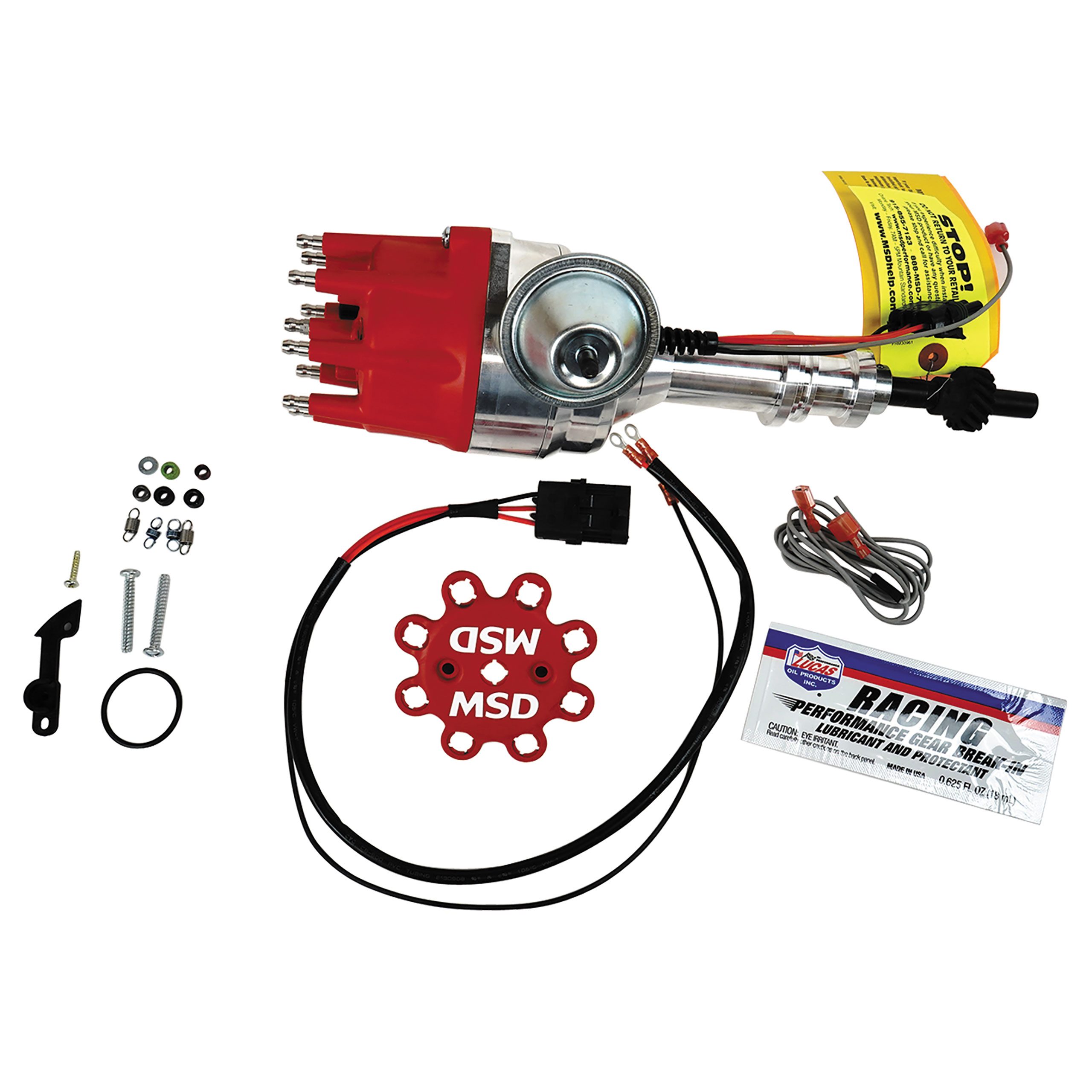 MSD Pro-Billet Distributor - Black, SBF 351W - 85783