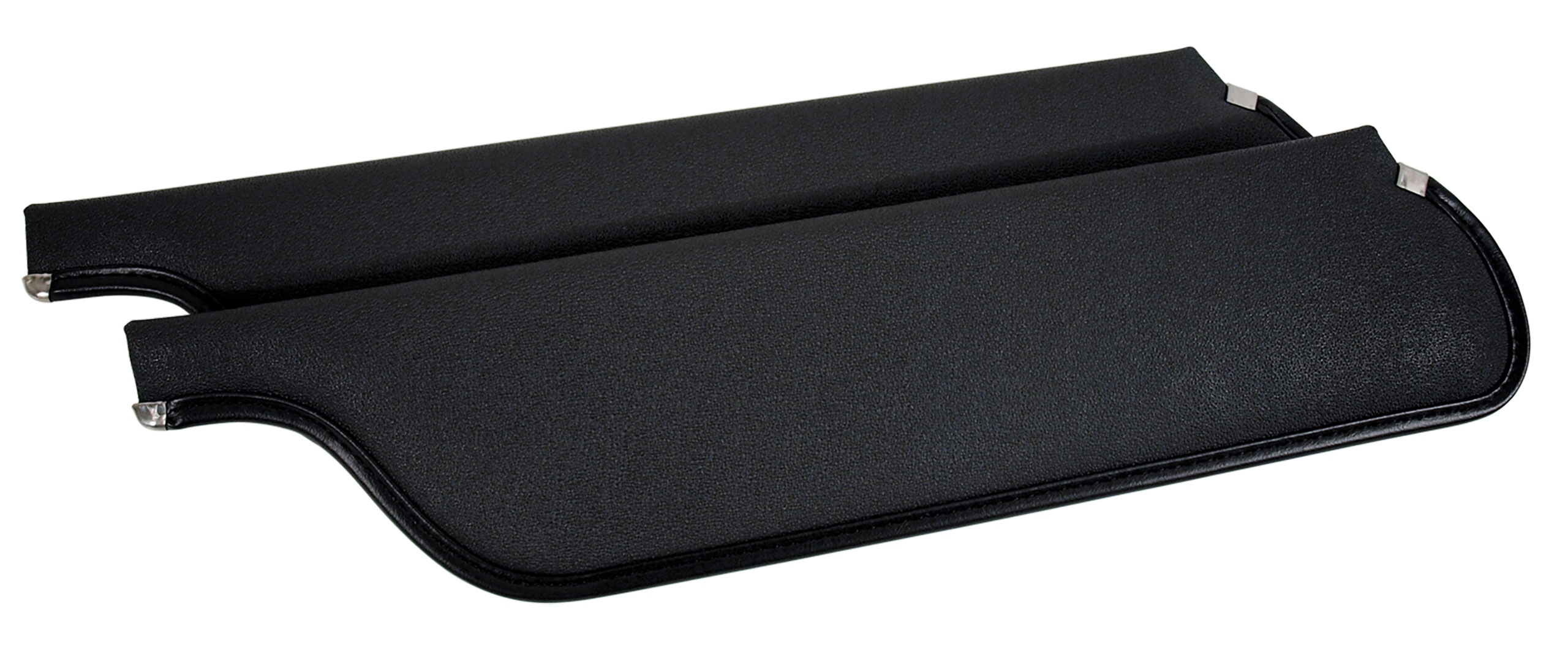 First Generation 1964-1966 Ford Mustang Coupe & Fastback Sunvisors - Black - TMI Products