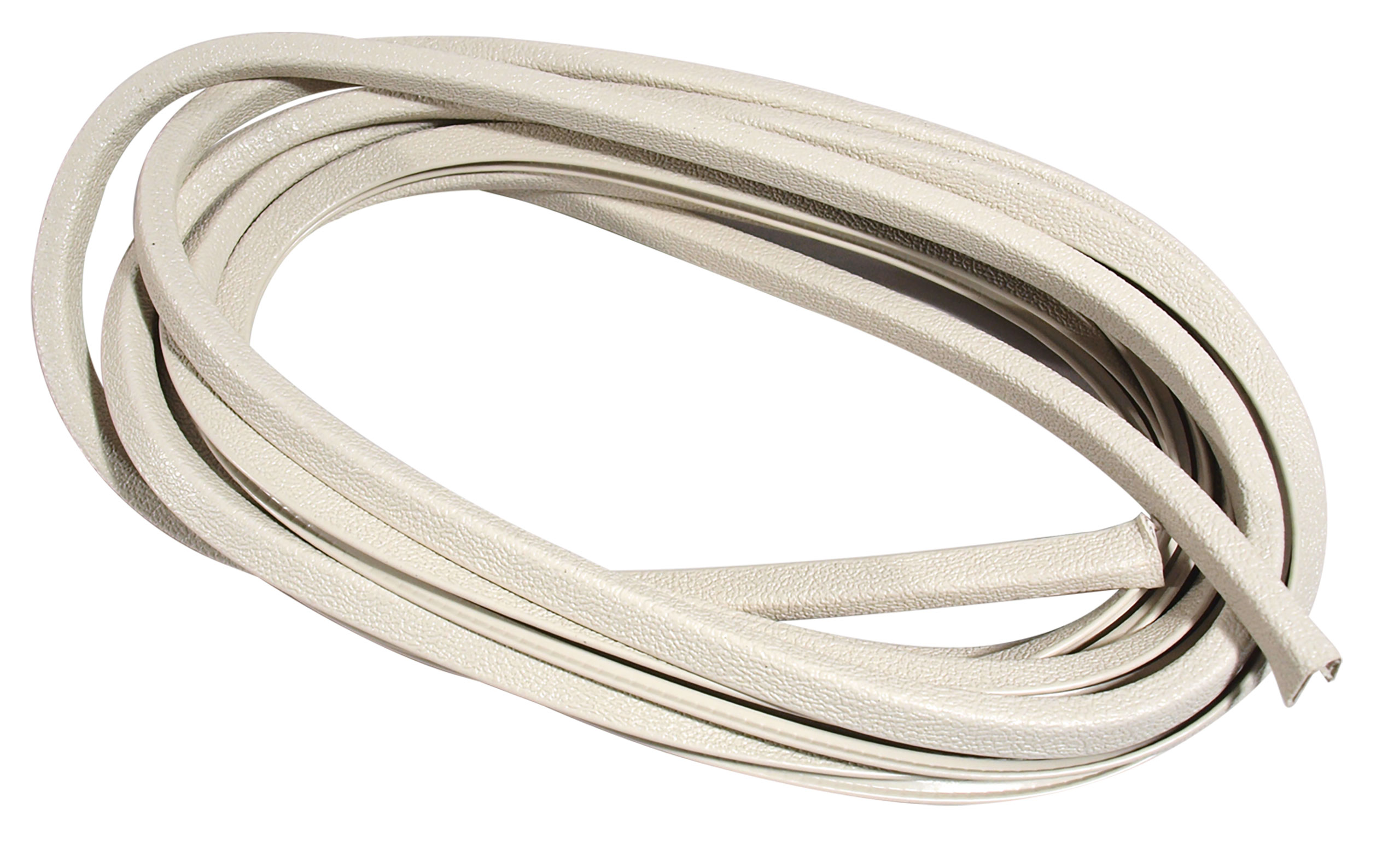 TMI Products 1964-1968 Ford Mustang Pinch-On Vinyl Windlace Trim - 20 foot - White