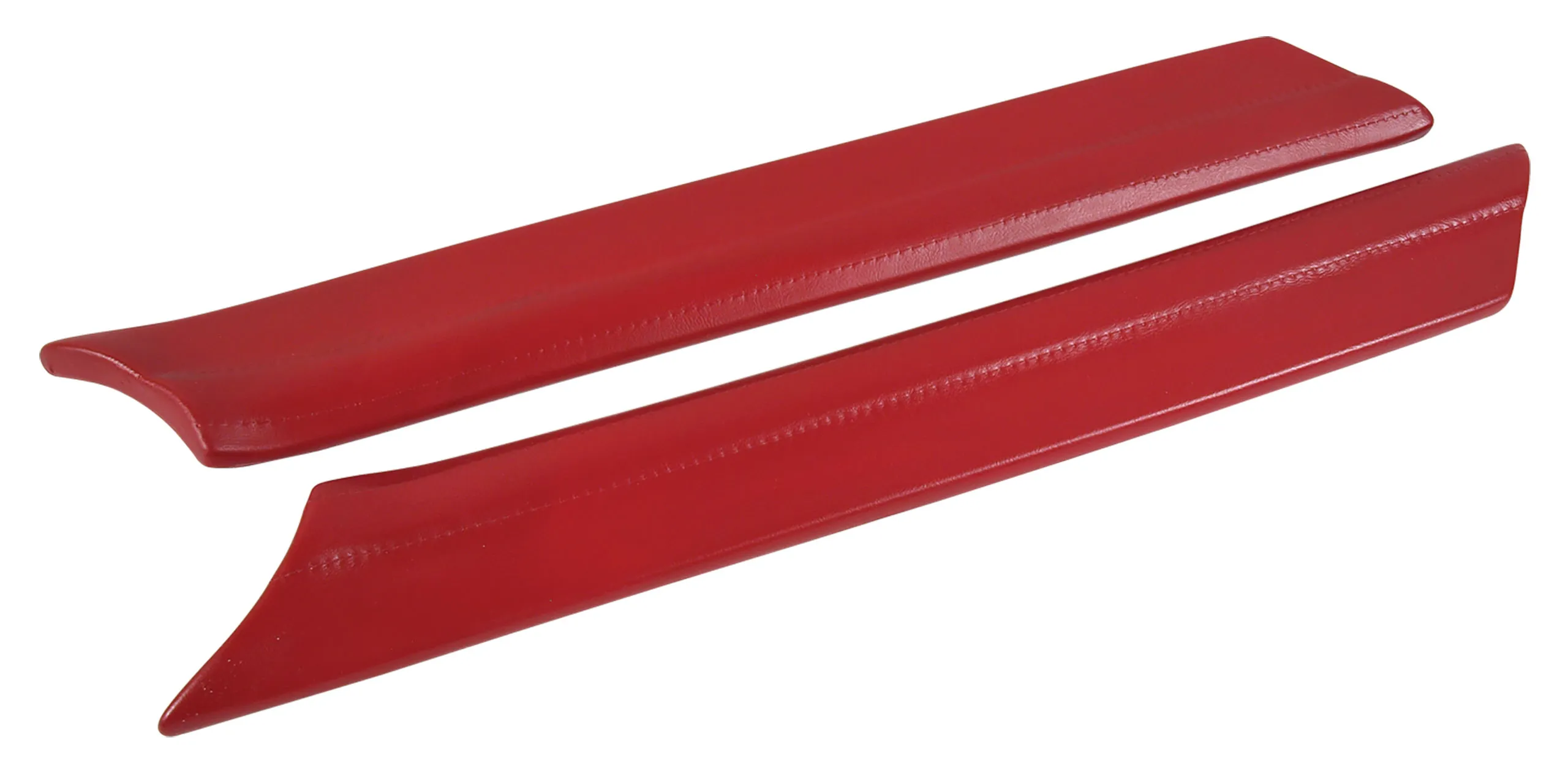 First Generation 1967-1968 Ford Mustang Pillar Posts - Red - Auto Accessories of America