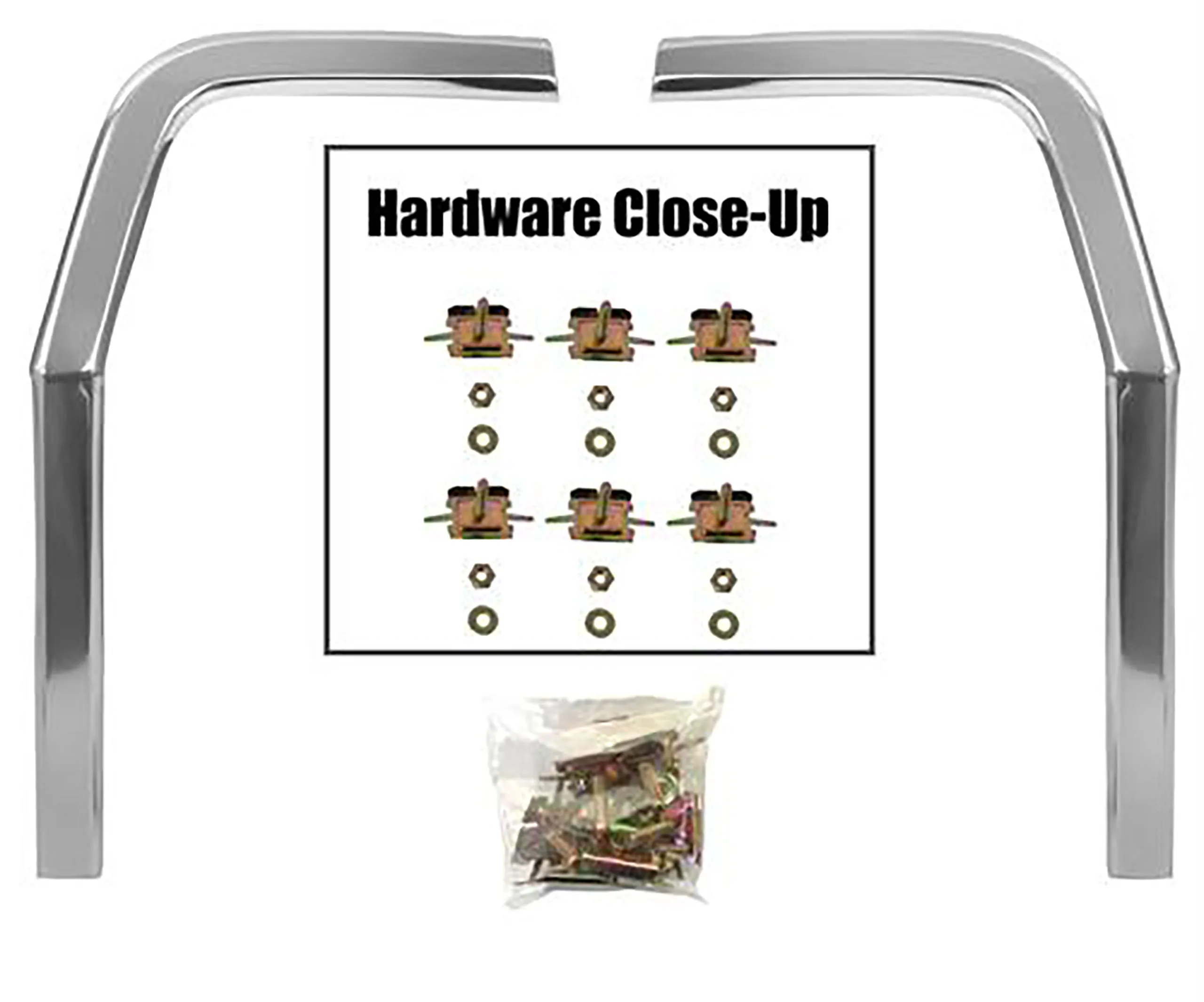 1962-1965 Chevrolet Nova / Chevy II Quarter Cove Moldings - M1668 - Dynacorn