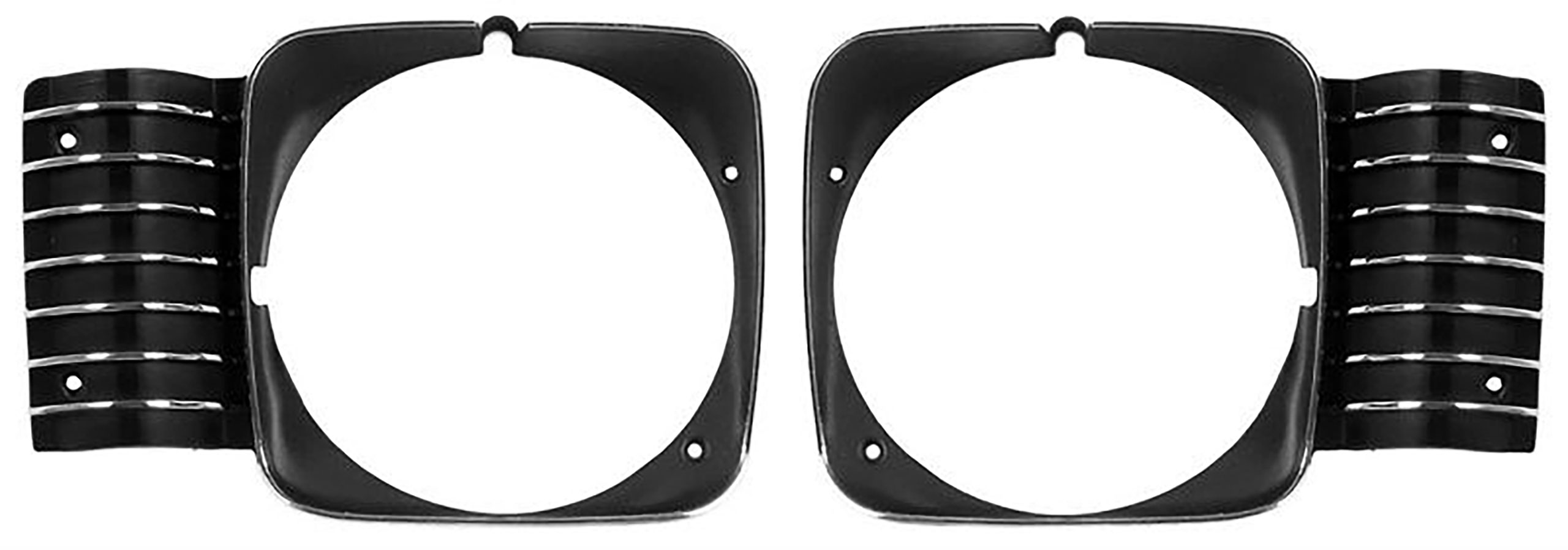 1968 Chevrolet Nova / Chevy II Headlamp Bezels - M1670 - Dynacorn