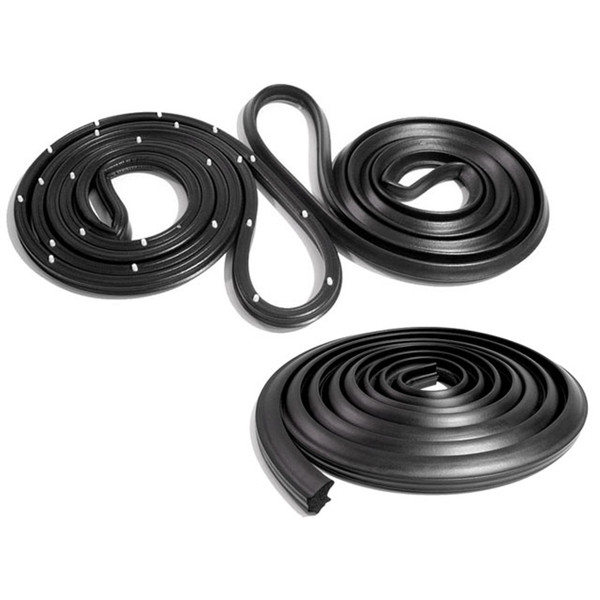 1962-1967 Chevrolet Nova / Chevy II Basic Weatherstrip Kit - 2-Door Sedan - Metro Moulded Parts