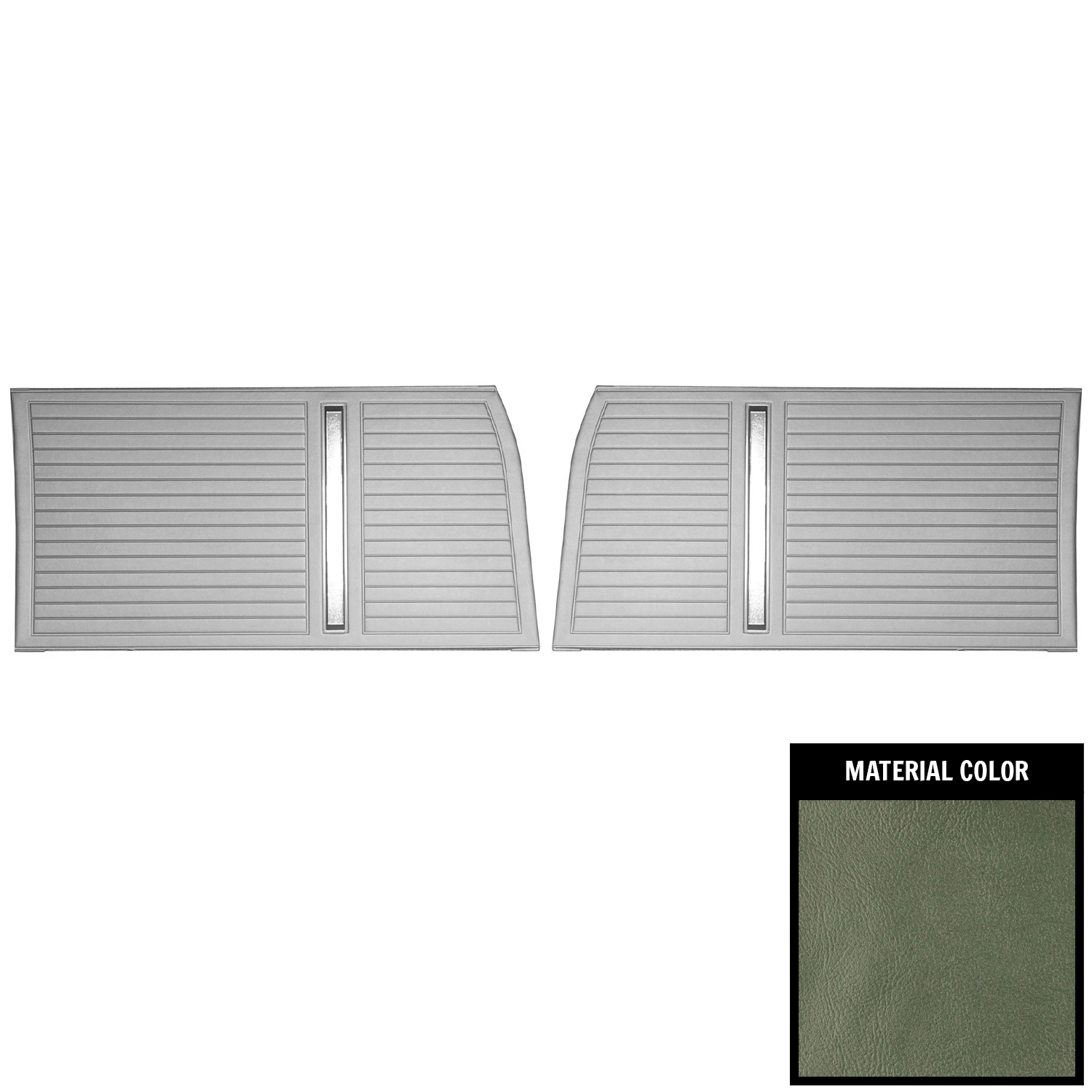 1966 Chevrolet Nova / Chevy II Door Panels - Choose Style & Color - PUI Interiors
