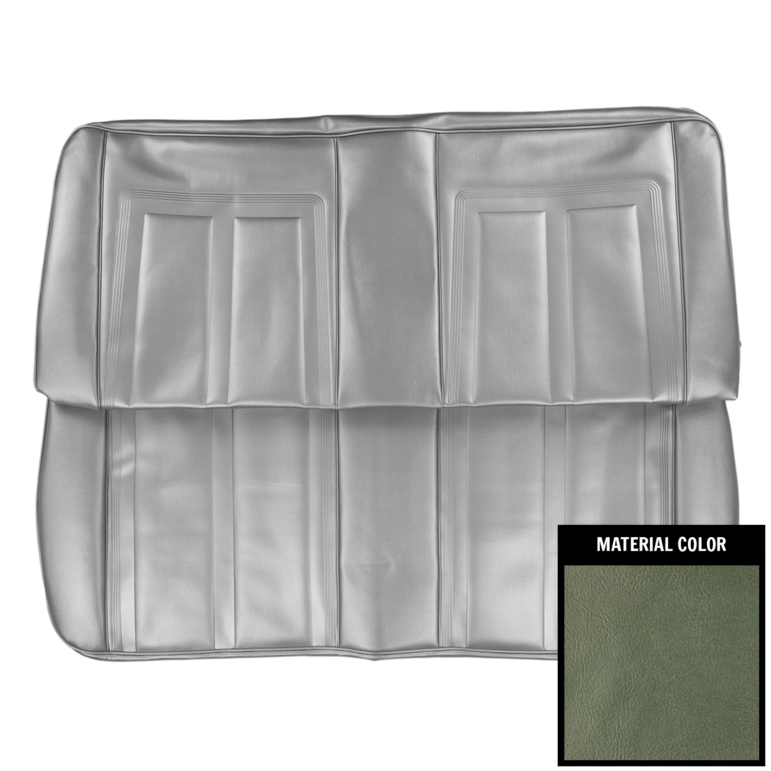 1966 Chevrolet Nova / Chevy II Bench Seat Cover - Choose Style & Color - PUI Interiors