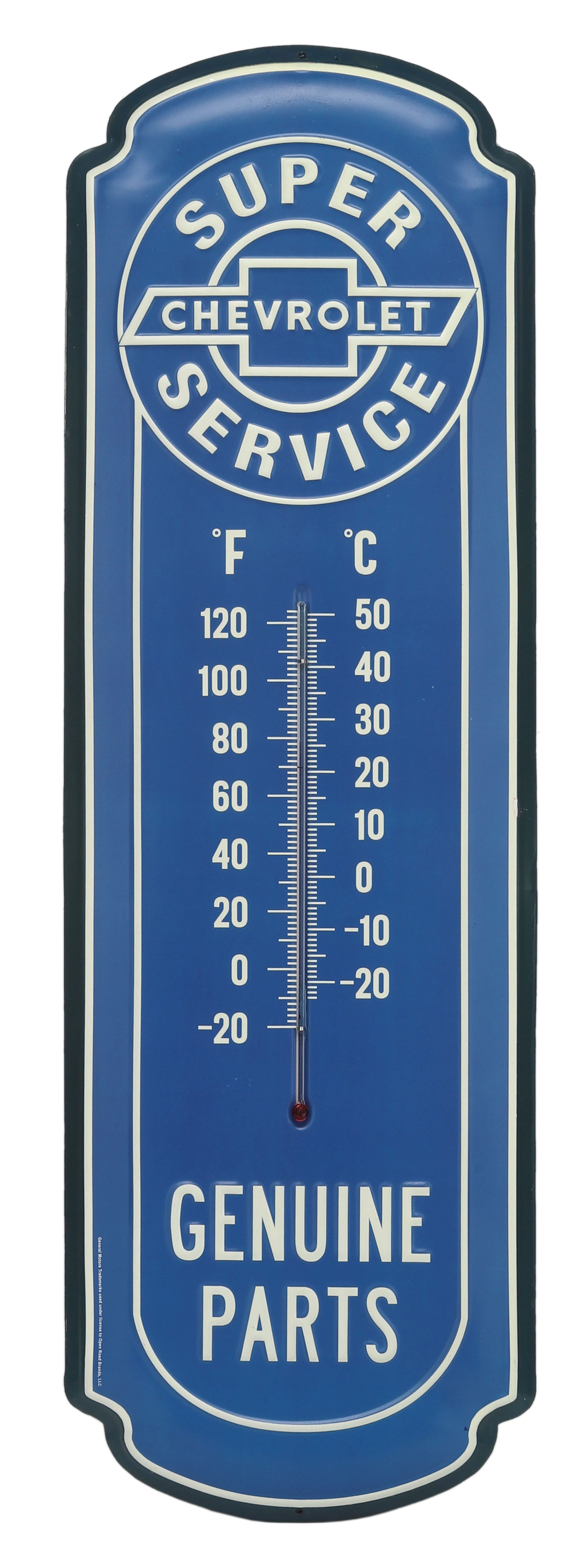 1953-2020 Chevrolet Chevy Glow In The Dark Thermometer - Auto Accessories of America
