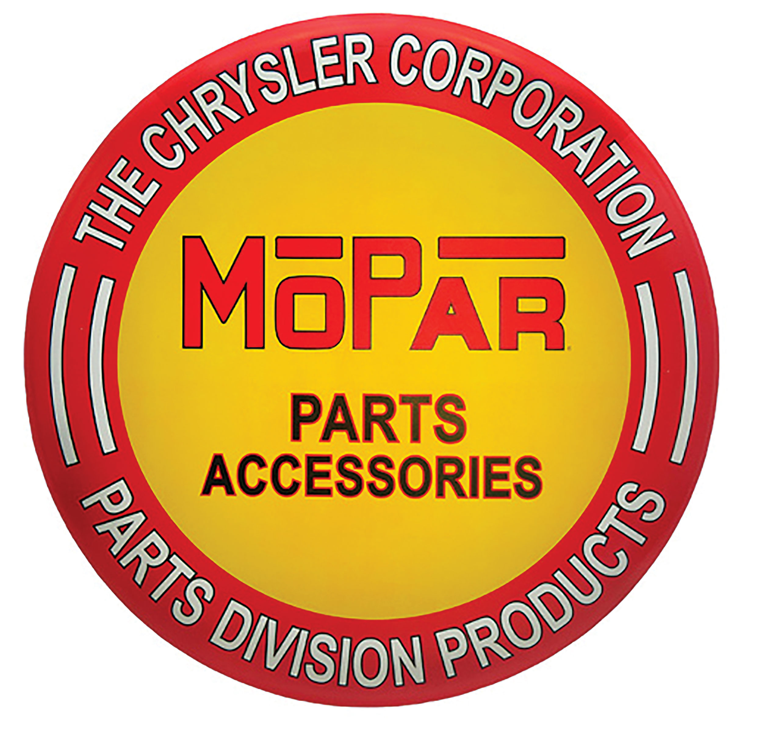 1953-2020 Dodge Tin Button Sign- Mopar Parts - Auto Accessories of America