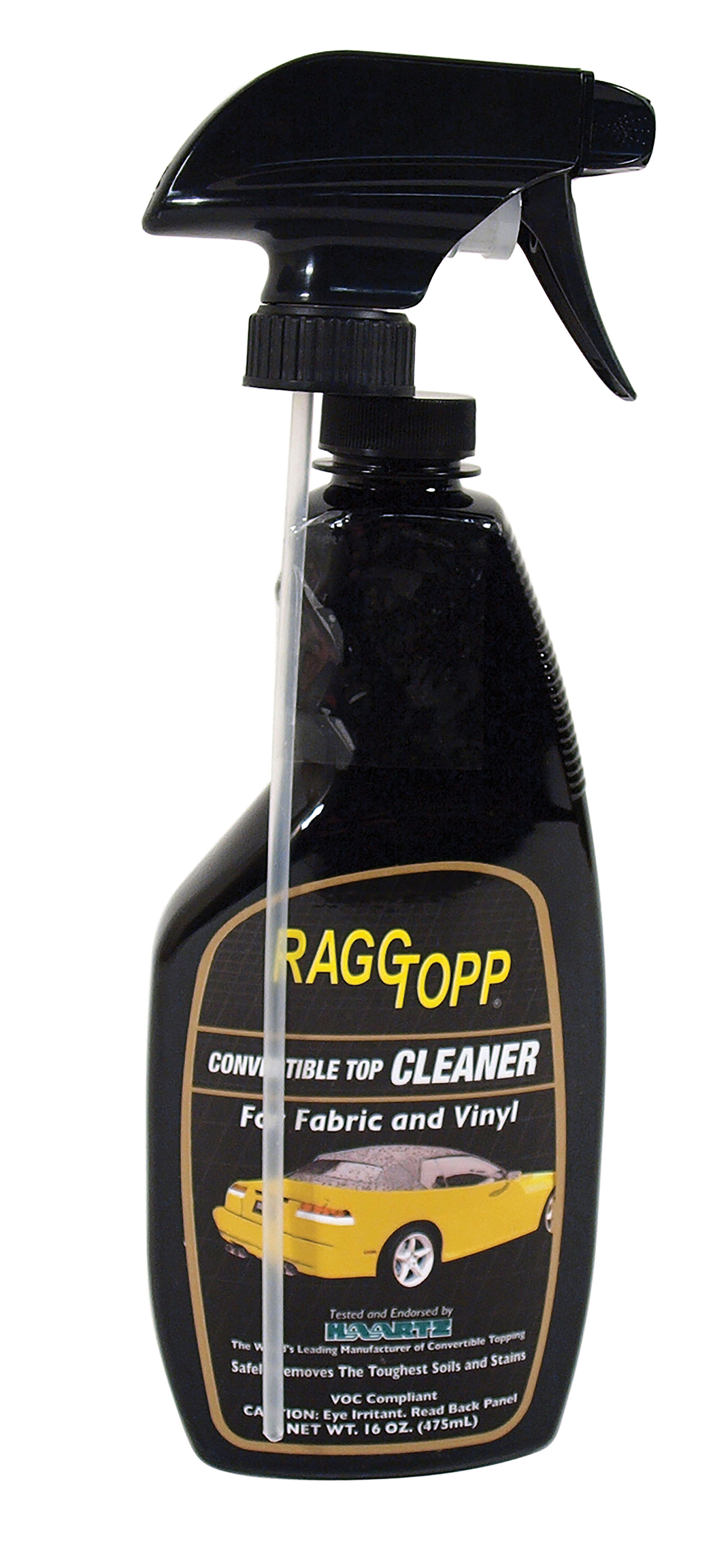 RAGGTOPP CONVERTIBLE TOP FABRIC & VINYL CLEANER - GALLON (128 fl oz)