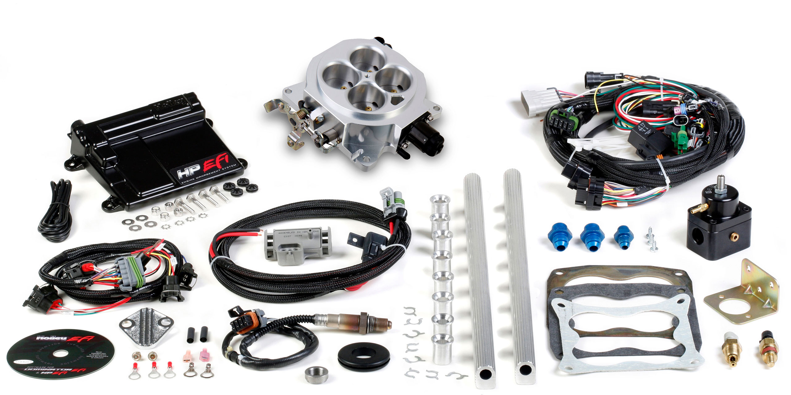 19532021 HP EFI Universal MPI Retrofit Kit For 4150 Carburetor Style