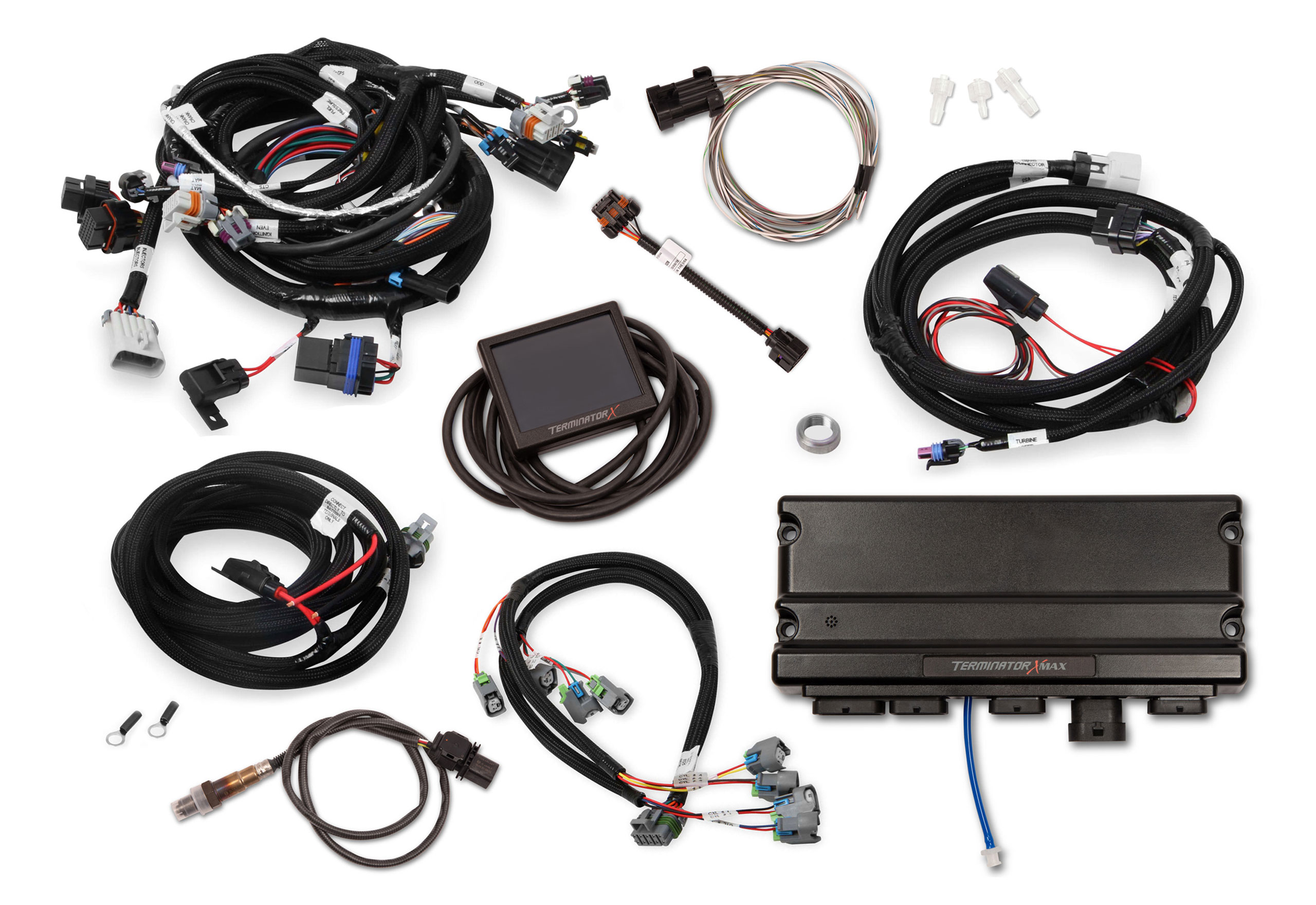 1953-2021 Terminator X Max MPFI Kit W/Transmission Control - W/Touchscreen - 550-918 - Holley EFI