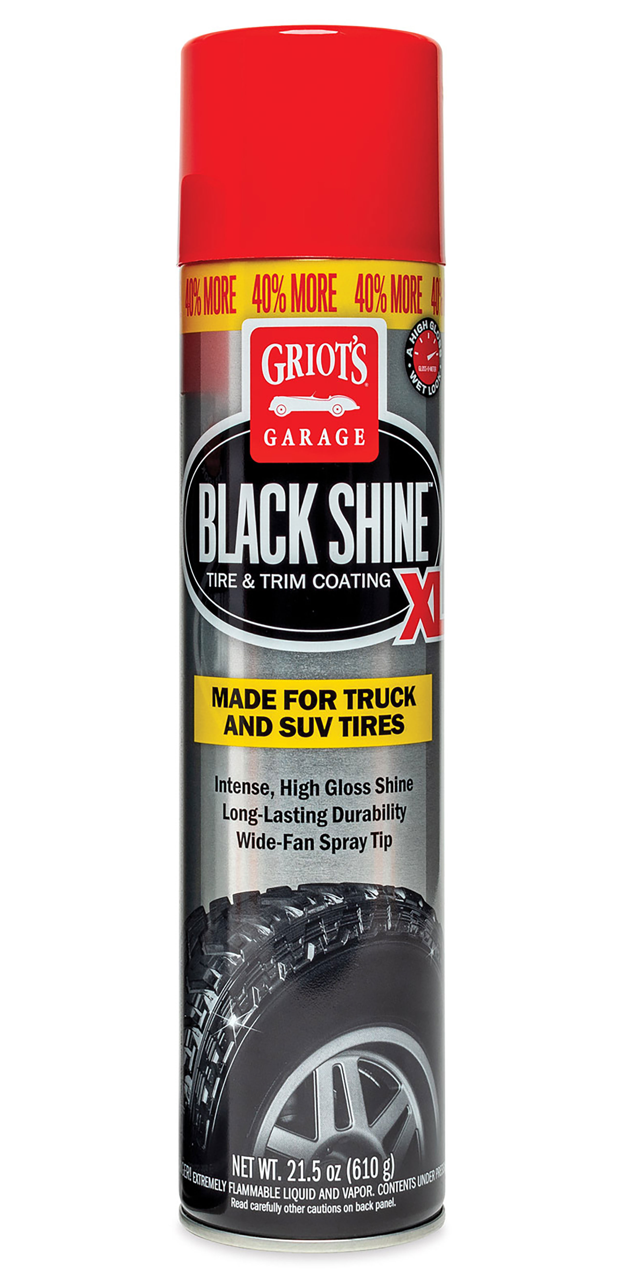 Black Shine Tire & Trim Can XL 21.5oz
