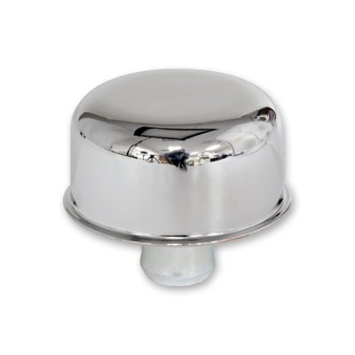 1953-2022 Oil Cap Push-On W/O Tube Chrome - W84881B - Scott Drake