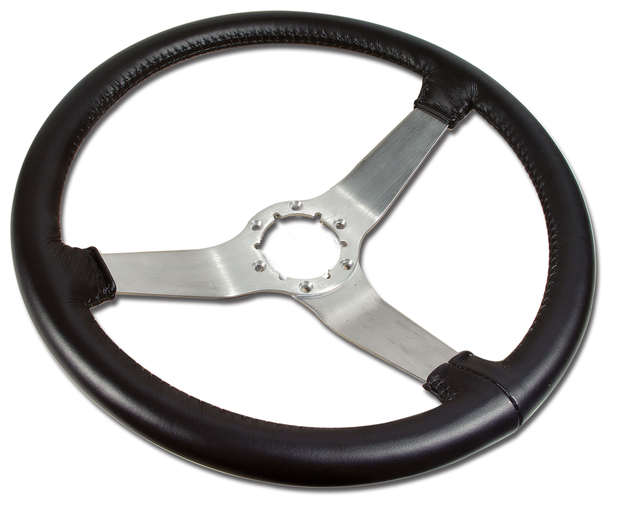 C3 1977-1982 Chevrolet Corvette Reproduction Leather Wrapped Steering Wheels - Choose Factory Color & Spoke Style - CA