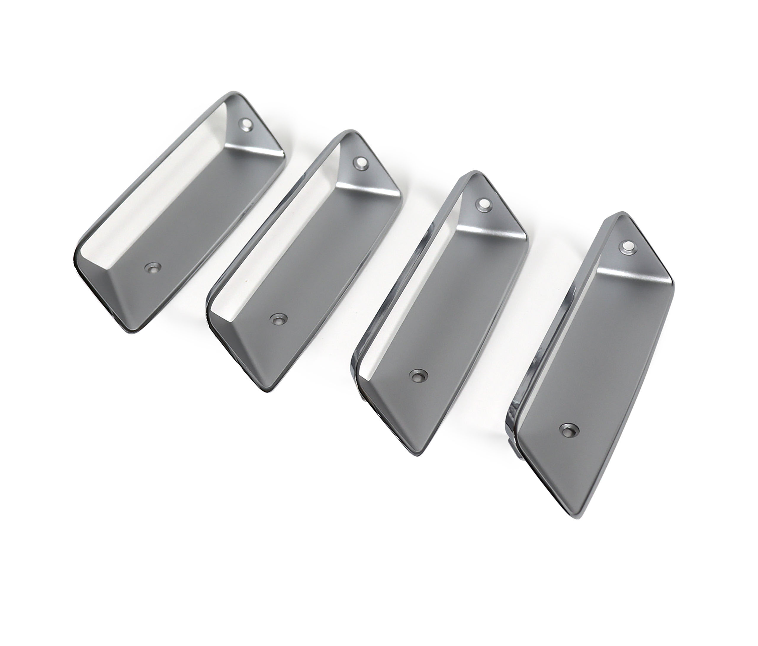 C3 1969 Chevrolet Corvette Fender/Side Louver Insert Set - 4pc - LH - CA