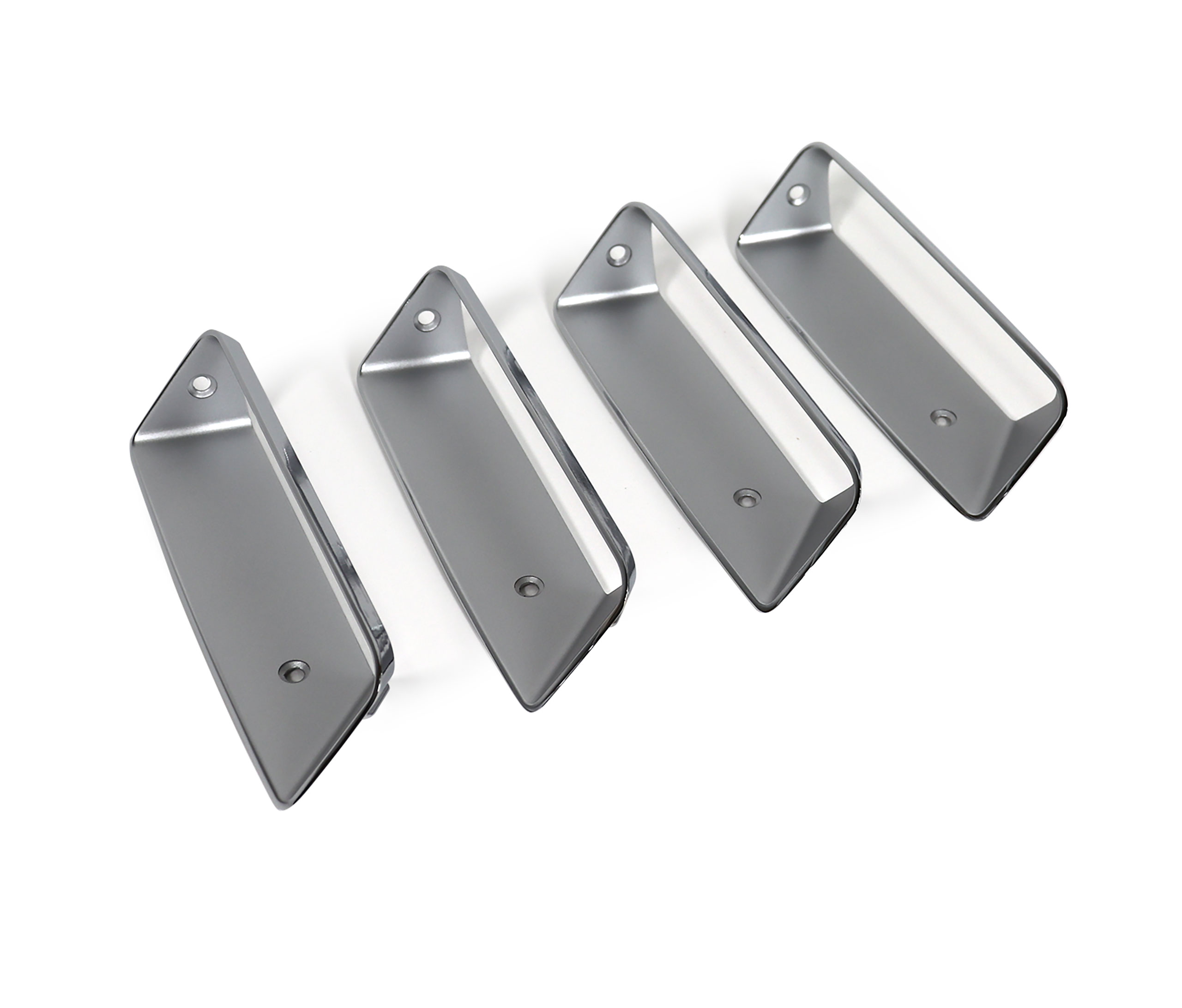 C3 1969 Chevrolet Corvette Fender/Side Louver Insert Set - 4pc - RH - CA