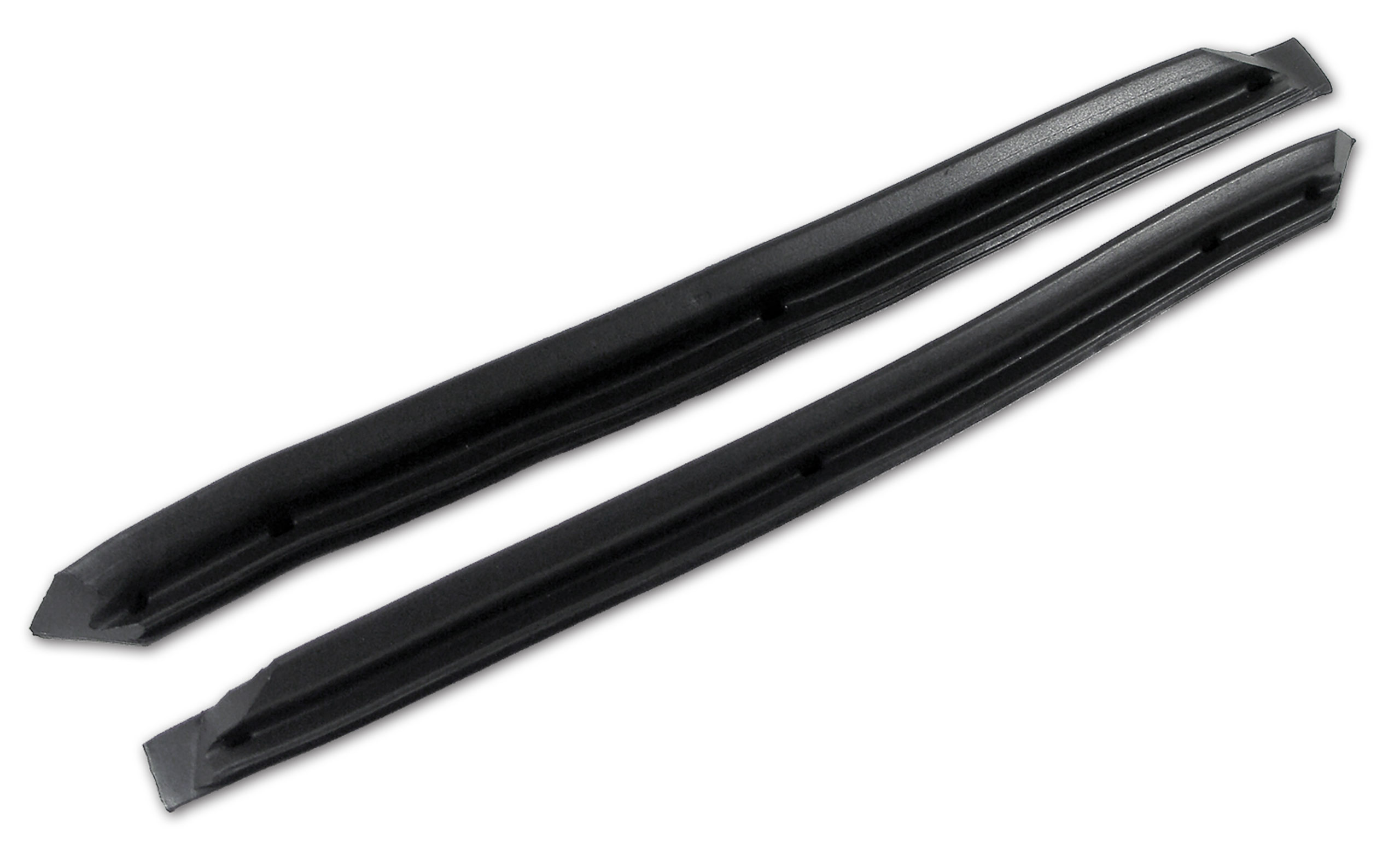 CA Corvette C3 Door Window Vertical Weatherstrip Seals – Coupe, 1969-1977 (Part #34798)